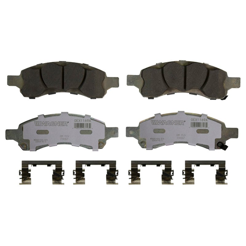Wagner Brake OEX OEX1169A Disc Brake Pad Set Premium Ceramic - Image 1